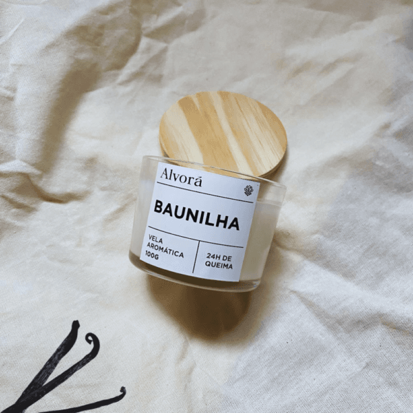 Vela Aromática Baunilha 100g - Imagem 2