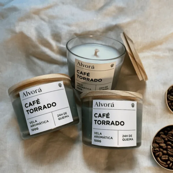 Vela Aromática Café Torrado 100g - Imagem 2