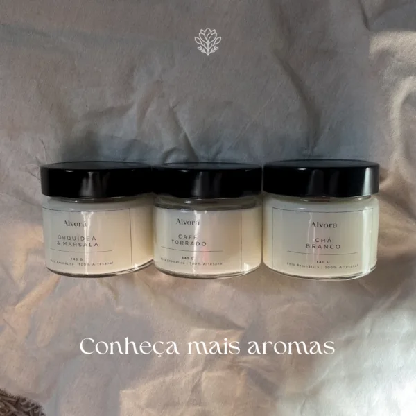 Vela Aromática Orquídea & Marsala 140g - Imagem 4