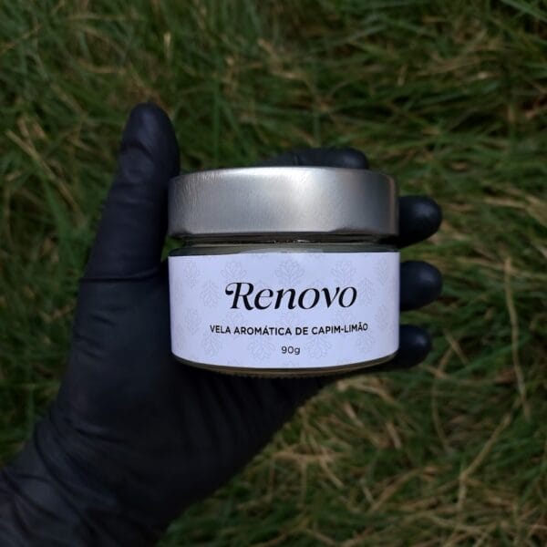 Vela Aromática Renovo (Capim-limão) - 90g