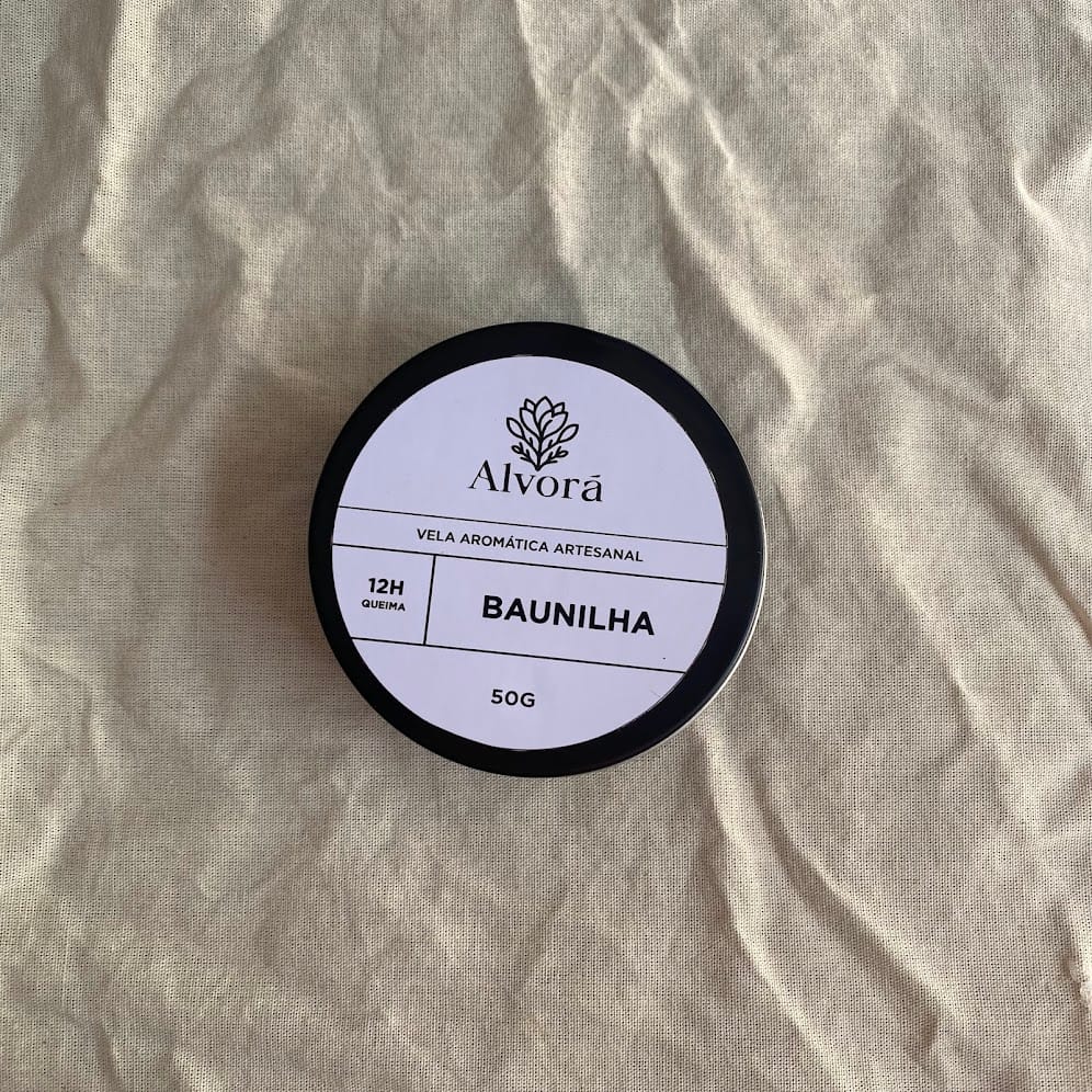 Vela Aromática Baunilha 50g - Imagem 3