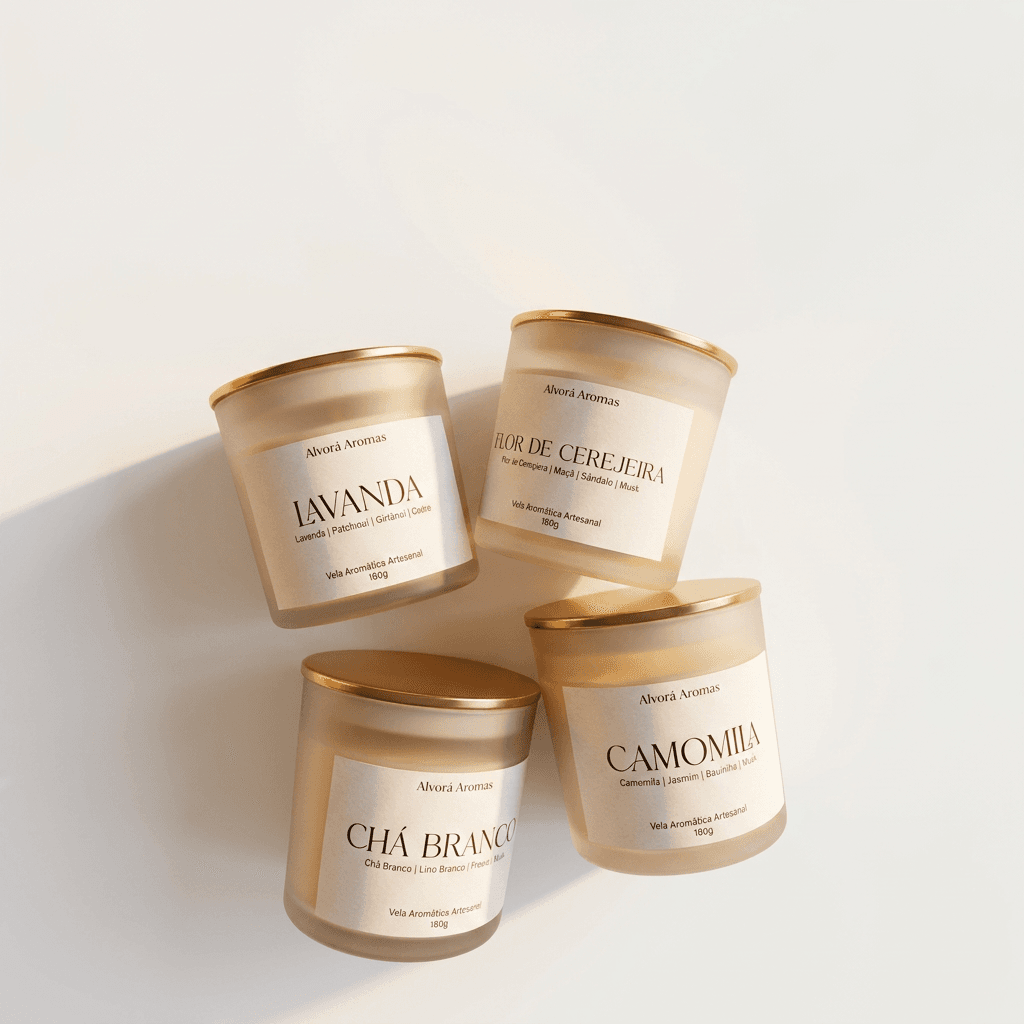 Vela Aromática Lavanda - 180g - Imagem 3